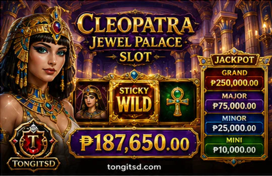 TONGITS slot stake, spin, stop, and session pacing controls